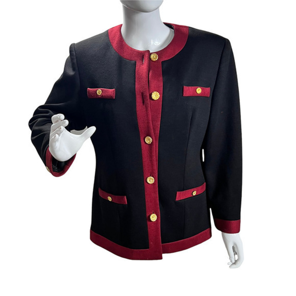 Lorrisse Womens Button Down Blazer Top Jacket Chest Pocket Long Sleeve
